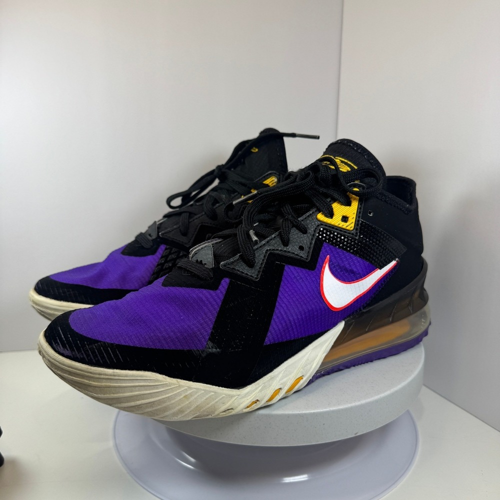 Nike LeBron 18 Low ACG Terra Men's Trainers Shoes Sneakers Men's Lakers Size 10‎